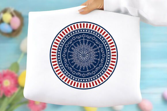 American Flag Clock Clipart Free PNG: High-Resolution Design for Real Projects