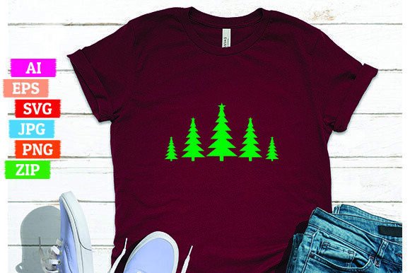 Christmas Tree of Stars Design