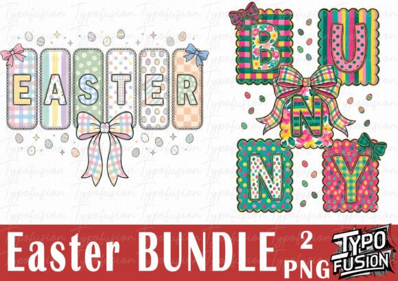Cute Easter Bunny Bundle PNG: High-Quality Transparent Graphics for Creative Projects