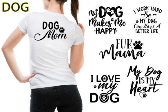 Dog SVG Bundle: Ready-to-Use, Layered Vector Art