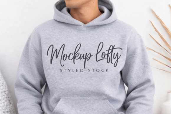 Gildan 18500 Sport Grey Hooded Mockup: The Smart Choice for Professional Design Presentations