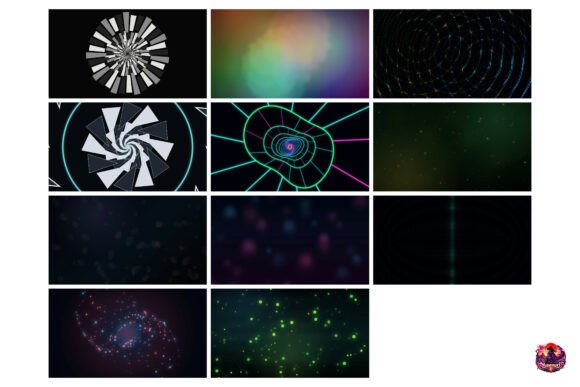 Neon Tunnel Motion Visuals