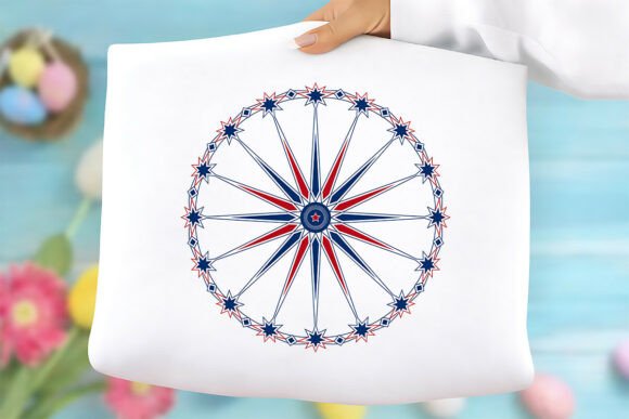 Red White Blue Starburst Free PNG: A Versatile, Print-Ready Design for Modern Creators