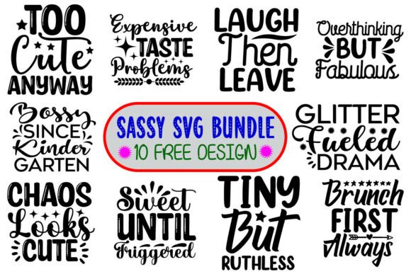 Sassy SVG Bundle Vol.2
