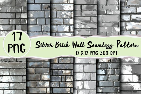 Silver Brick Wall Seamless Pattern: A Practical Resource for Designers, Educators, and Small Business Creators