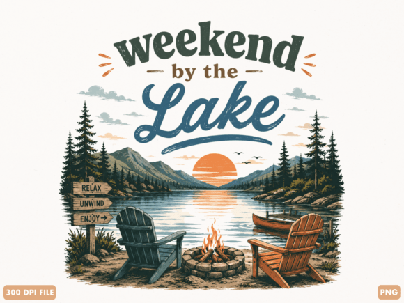 Weekend by the Lake Camping Adventure PN